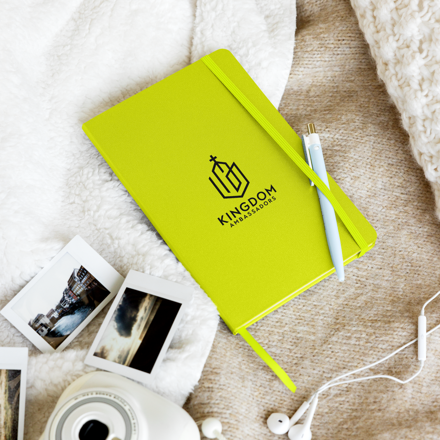 Hardcover bound notebook