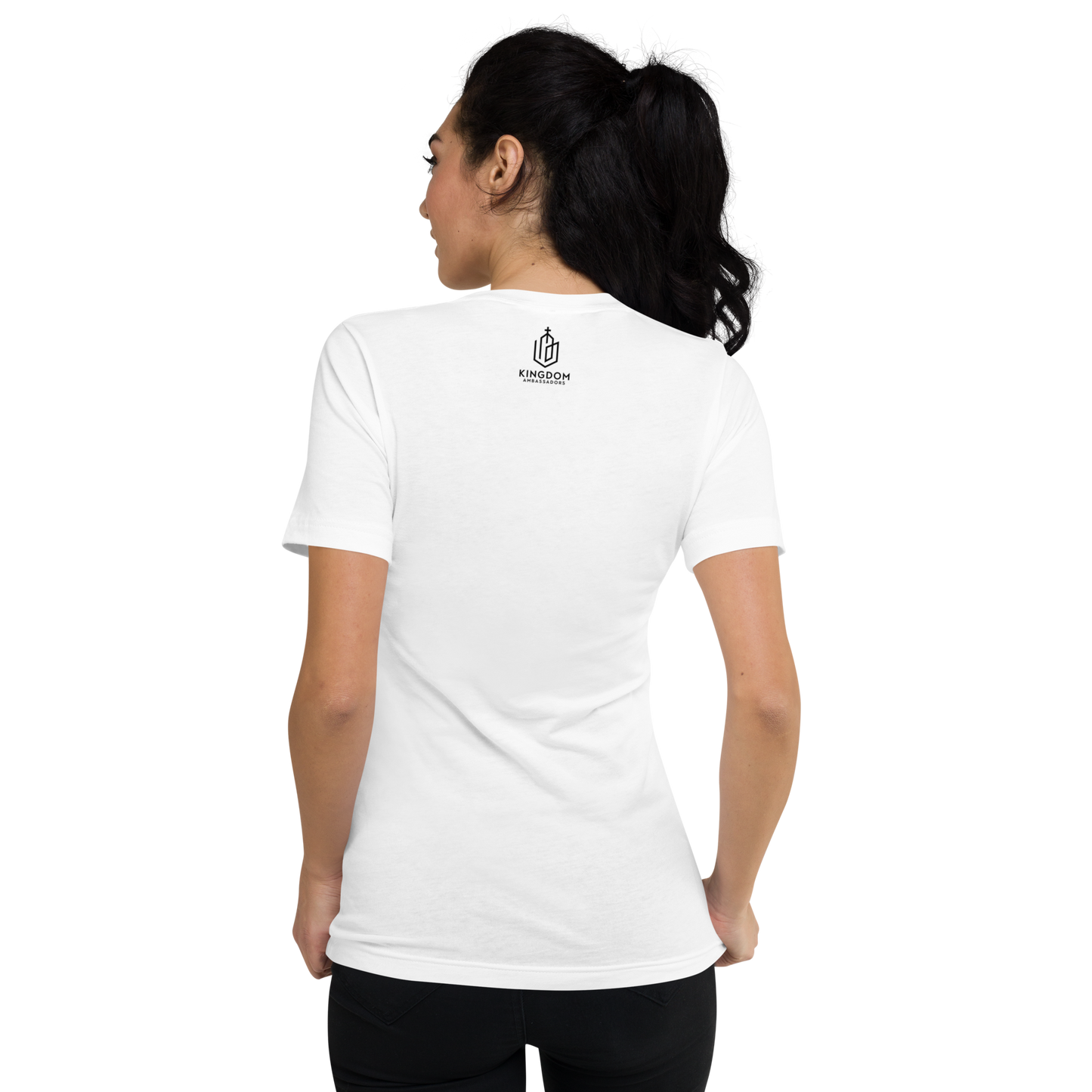 Ladies "Ma" V-Neck T-Shirt